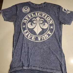 AFFLICTION LIVE FAST REVERSIBLE SHIRT